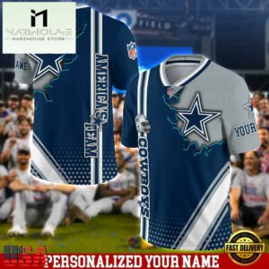 Personalized NFL Dallas Cowboys Team Logo Player Football Jersey