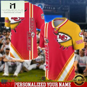 Personalized NFL Kansas City Chiefs Team Logo Player Football Jersey