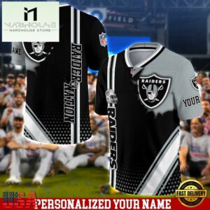 Personalized NFL Las Vegas Raiders Team Logo Player Football Jersey