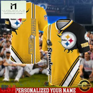 Personalized NFL Pittsburgh Steelers Team Logo Player Football Jersey