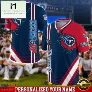 Personalized NFL Tennessee Titans Team Logo Player Football Jersey