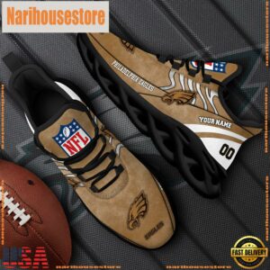 Philadelphia Eagles NFL Clunky Shoes For Fans Custom Name And Number