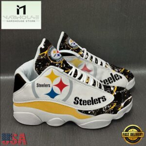 Pittsburgh Steelers NFL Ver 13 Air Jordan 13 Sneaker - Gift For Fans