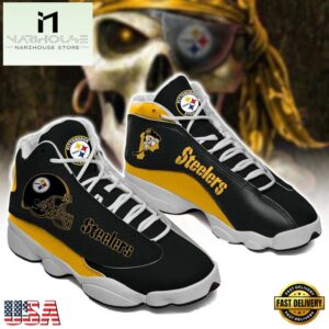 Pittsburgh Steelers NFL Ver 14 Air Jordan 13 Sneaker - Gift For Fans