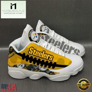 Pittsburgh Steelers NFL Ver 7 Air Jordan 13 Sneaker - Gift For Fans