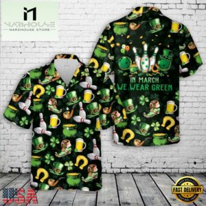 Saint Patrick'S Day Bowling Hawaiian Shirt