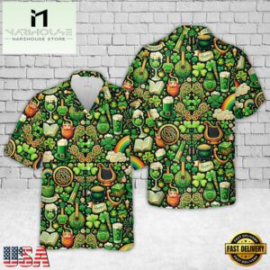 Saint Patrick'S Day Hawaiian Shirt