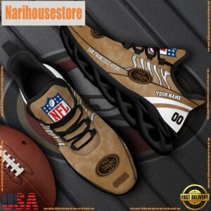 San Francisco 49ers NFL Clunky Shoes For Fans Custom Name And Number
