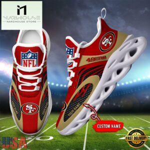 San Francisco 49ers NFL Limited New Design Max Soul Shoes