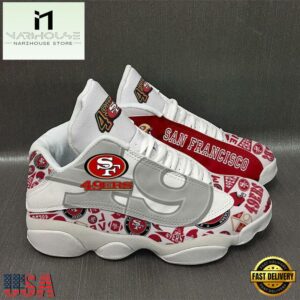 San Francisco 49Ers NFL Ver 2 Air Jordan 13 Sneaker - Gift For Fans