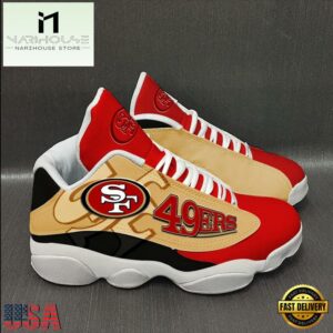 San Francisco 49Ers NFL Ver 4 Air Jordan 13 Sneaker - Gift For Fans