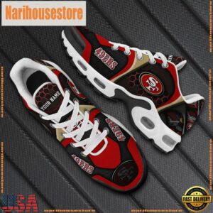San Francisco 49ers Tn Shoes Personalized Your Name, Football Team Shoes