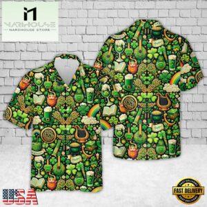 St Patrick'S Day Ironworker Hawaiian Shirt