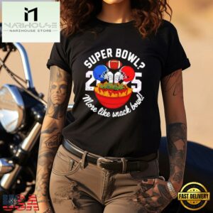 Super Bowl 2025 NFL More Like Snack Bowl Unisex T Shirt