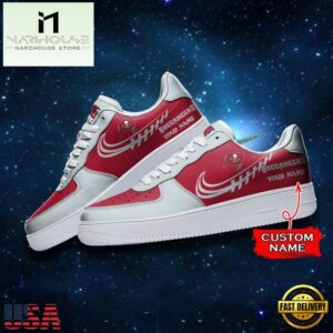 Tampa Bay Buccaneers NFL Personalized Air Force Sneaker