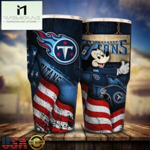 Tennessee Titans NFL Mickey Mouse Disney Tumbler
