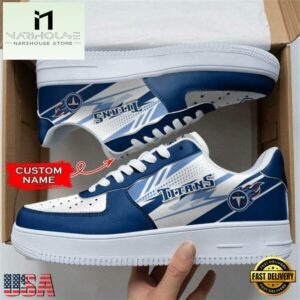 Tennessee Titans NFL Personalized Air Force 1 Shoes