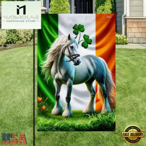 The Connemara Pony Irish Horse House And Garden Flag
