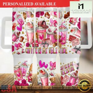 Valentines 40oz Tumbler Happy Valentines Day Tumbler - 40oz Tumbler with Handle