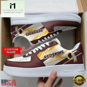 Washington Commanders NFL Personalized Air Force 1 Shoes