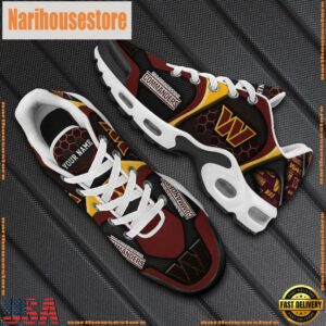Washington Commanders Tn Shoes Personalized Your Name, Football Team Shoes