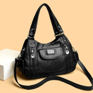 Alternative view of Bag Women's Fashion Tote Bag New European And American Retro Shoulder Messenger Bag Dumpling Bag