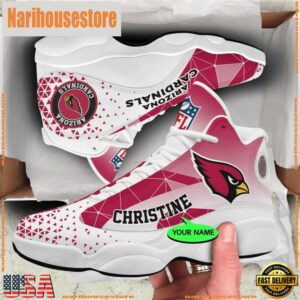 Arizona Cardinals NFL Personalized Jordan 13 Shoes