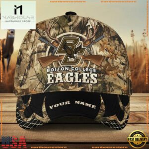 Boston College Eagles Camo Hunting Cap, Sport Team Camo Hunting Hats