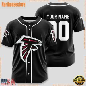 Custom Name And Number Atlanta Falcons NFL Sport Baseball Jersey