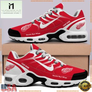 Detroit Red Wings Glory never sleeps Custom Name Air Max Plus Shoes