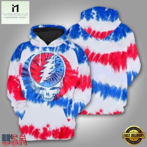 Grateful Dead 3D Graphic Ultimate Fan Apparel Hoodie