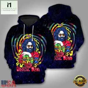 Grateful Dead Tour Classic Band Apparel 3D Hoodie