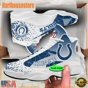 Indianapolis Colts NFL Personalized Jordan 13 Shoes