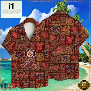 MLB African Safari St. Louis Cardinals Tropical Hawaiian ShirtGroup