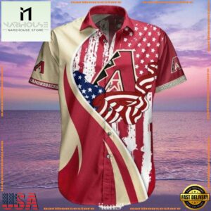 MLB Americana Paisley St. Louis Cardinals Aloha ShirtGroup