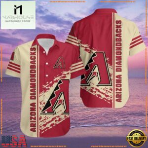 MLB Arizona Diamondbacks Abstract Paint Splash Hawaiian ShirtGroup