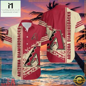 MLB Arizona Diamondbacks Abstract Paint Splash Hawaiian ShirtGroup