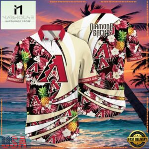 MLB Arizona Diamondbacks Pineapple Party Summer Hawaiian Shirt