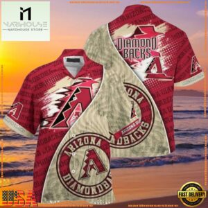 MLB Arizona Diamondbacks Retro Vibe Summer Hawaiian Shirt Vintage, MLB Fans Gifts 6 MLB Arizona Diamondbacks Retro Vibe Summer Hawaiian Shirt