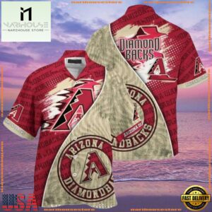 MLB Arizona Diamondbacks Retro Vibe Summer Hawaiian Shirt