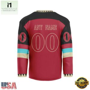 MLB Arizona Diamondbacks Special Hockey Jersey Design Concept