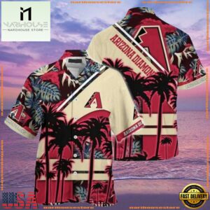 MLB Arizona Diamondbacks Sunset Palms Summer Hawaiian Shirt
