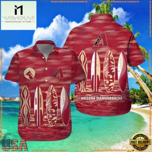 MLB Arizona Diamondbacks Surf's Up Summer Aloha Shirt Vintage, MLB Fans Gifts 7 MLB Arizona Diamondbacks Surf's Up Summer Aloha Shirt