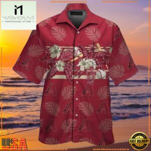 MLB Arizona Diamondbacks Tropical Baseball Summer Hawaiian Shirt