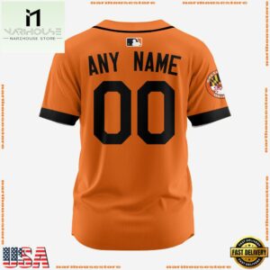 MLB Baltimore Orioles Personalized Alternate Design Concept Baseball Jersey