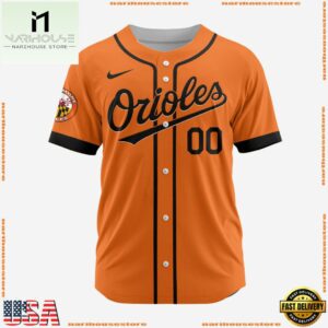 MLB Baltimore Orioles Personalized Alternate Design Concept Baseball Jersey