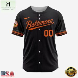 MLB Baltimore Orioles Personalized Baseball Team Alternate Design Concept Jersey Shirts