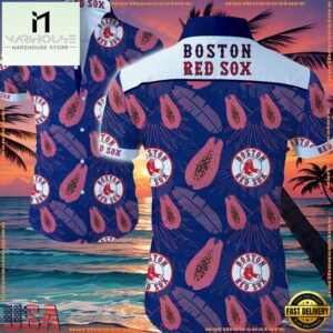 MLB Boston Red Sox Aloha Hawaiian Shirt Summer Button UpGroup