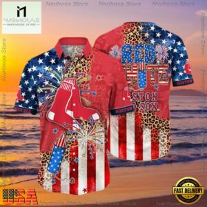 MLB Boston Red Sox Aloha Hawaiian Shirt - MLB Fan Gifts 6 MLB Boston Red Sox Aloha Hawaiian Shirt