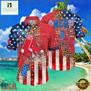 MLB Boston Red Sox Aloha Hawaiian Shirt